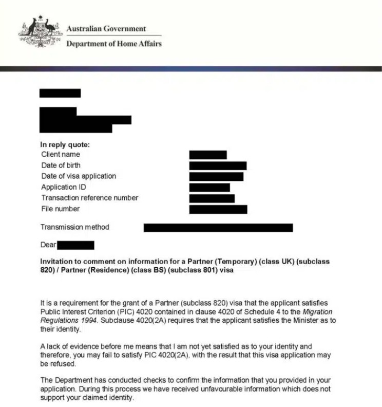 Sec 57 Letter